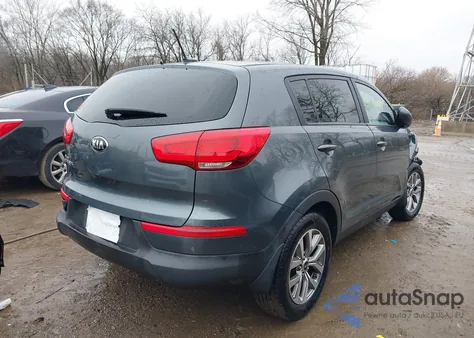 2015 Kia Sportage Lx из США, поврежденный, VIN KNDPB3AC4F7704401